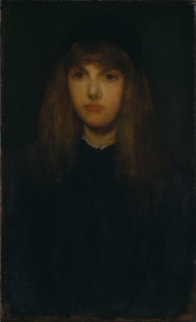Mustapukuinen tyttö (Murjottava Tom) tekijältä James Abbott McNeill Whistler