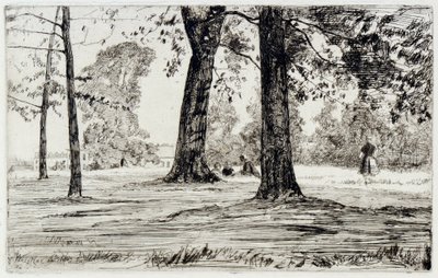 Greenwich Park tekijältä James Abbott McNeill Whistler