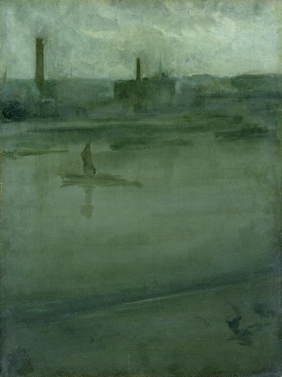 Harmaa ja hopea: Thames tekijältä James Abbott McNeill Whistler