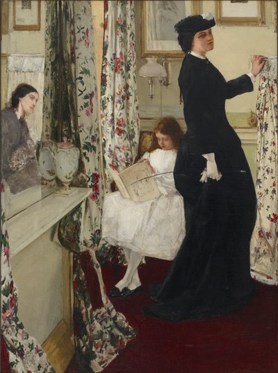 Harmony in Green and Rose: Musiikkihuone tekijältä James Abbott McNeill Whistler