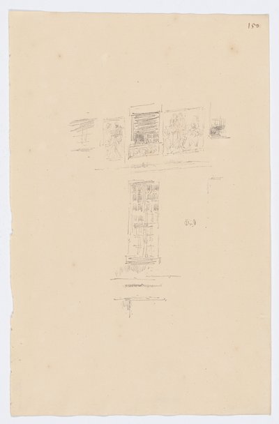 Hotel Colbert, Windows tekijältä James Abbott McNeill Whistler