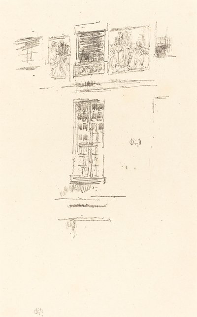 Hôtel Colbert, Windows, 1891. tekijältä James Abbott McNeill Whistler