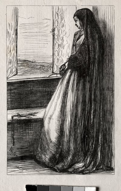 Kuvitus kreivi Bruckhardtille kerran viikossa, 1862. tekijältä James Abbott McNeill Whistler