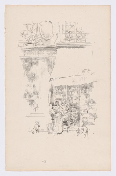 La Fruitière de la rue de Grenelle tekijältä James Abbott McNeill Whistler