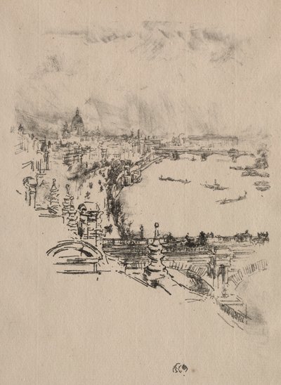 Pikku Lontoo. tekijältä James Abbott McNeill Whistler