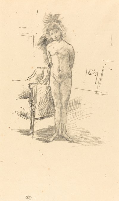 Pikku Lontoon malli, 1896. tekijältä James Abbott McNeill Whistler