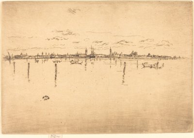 Pikku Venetsia, 1880. tekijältä James Abbott McNeill Whistler