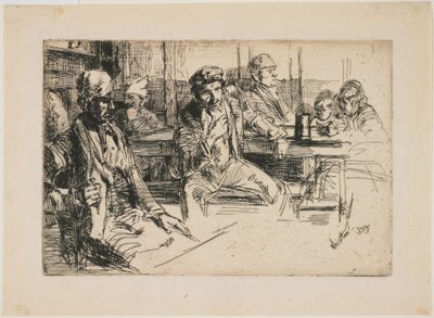 Satamatyöläiset tekijältä James Abbott McNeill Whistler