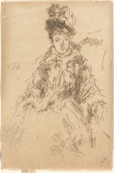 Neiti Lenoir, c. 1887. tekijältä James Abbott McNeill Whistler