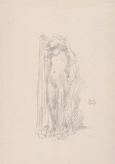 Malli Draping, 1890. tekijältä James Abbott McNeill Whistler