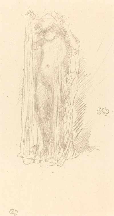 Malli Draping, c. 1889. tekijältä James Abbott McNeill Whistler