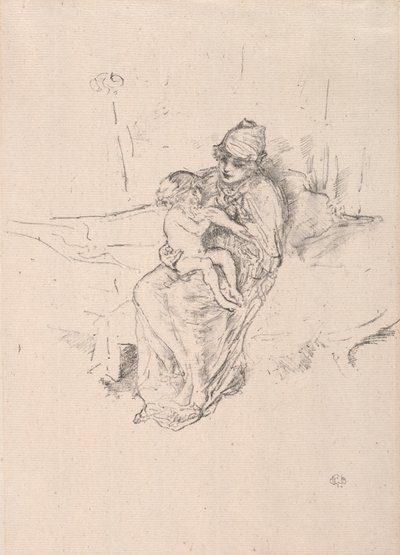 Äiti ja lapsi, nro 1. tekijältä James Abbott McNeill Whistler