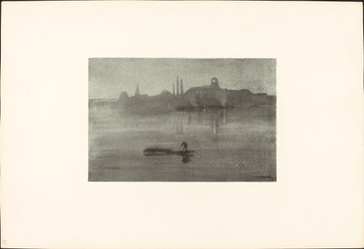 Nocturne, 18781887. tekijältä James Abbott McNeill Whistler
