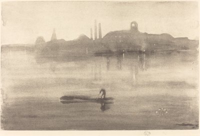 Nocturne, 1878. tekijältä James Abbott McNeill Whistler