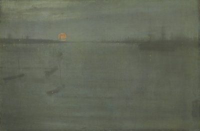 Nokturni: Sininen ja kulta, Southampton Water tekijältä James Abbott McNeill Whistler