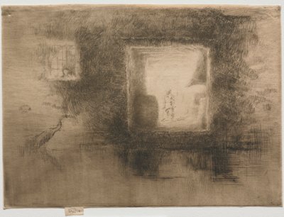 Nocturne-uuni. tekijältä James Abbott McNeill Whistler