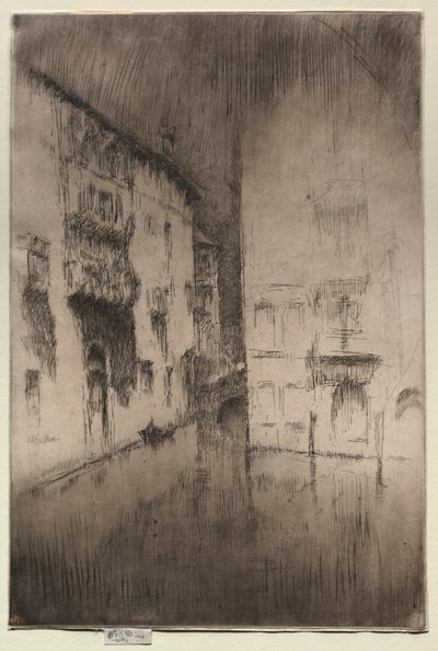 Nokturni: Palatsit, 1886. tekijältä James Abbott McNeill Whistler