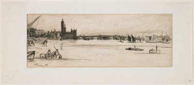 Vanha Westminster Bridge tekijältä James Abbott McNeill Whistler