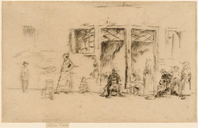 Vanhat naiset, 18791880. tekijältä James Abbott McNeill Whistler