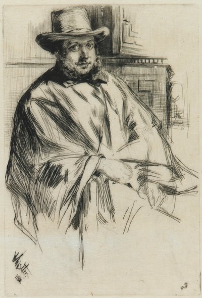 Miehen muotokuva, tekijältä James Abbott McNeill Whistler