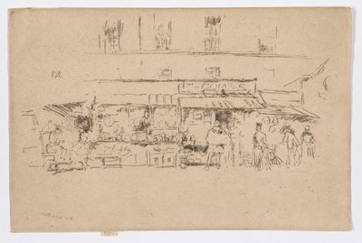 Quai de Montebello tekijältä James Abbott McNeill Whistler