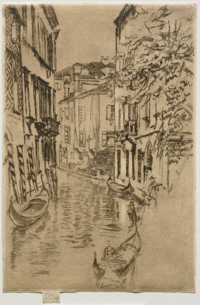 Hiljainen kanava. tekijältä James Abbott McNeill Whistler