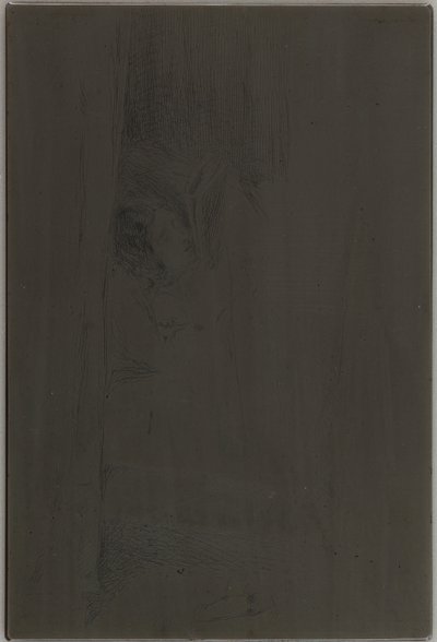 Lukeminen sängyssä, 1858. tekijältä James Abbott McNeill Whistler