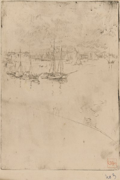 St. George, 1879-1880. tekijältä James Abbott McNeill Whistler