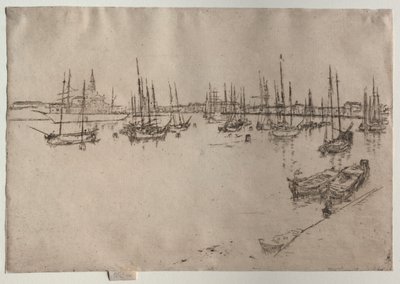San Giorgio, Venetsia, 1886. tekijältä James Abbott McNeill Whistler