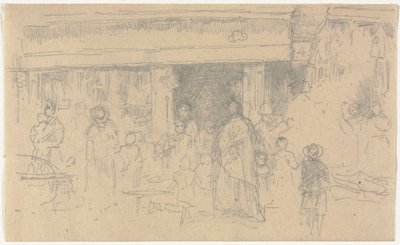 Kauppoja Chesterissä. tekijältä James Abbott McNeill Whistler