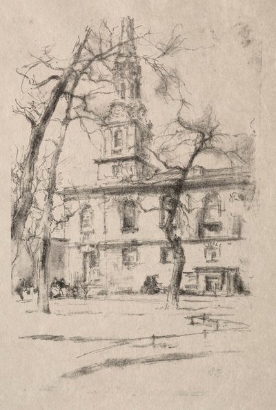 St. Giles-in-the-Fields, 1896. tekijältä James Abbott McNeill Whistler