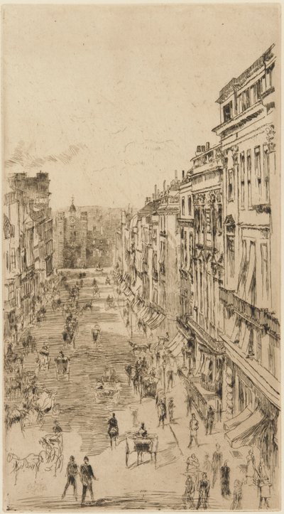 St. James Street, 1878. tekijältä James Abbott McNeill Whistler