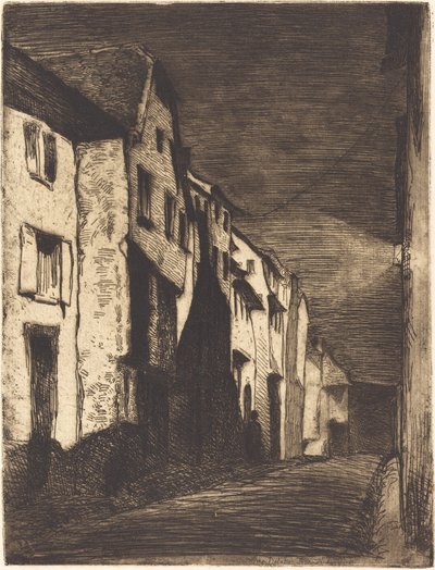 Savernen katu, 1858. tekijältä James Abbott McNeill Whistler