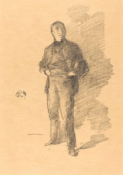 Tutkimus nro 1: Mr. Thomas Way, 1896. tekijältä James Abbott McNeill Whistler