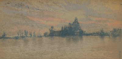 Auringonlasku: Venetsia, 1880 1903-1904 tekijältä James Abbott McNeill Whistler