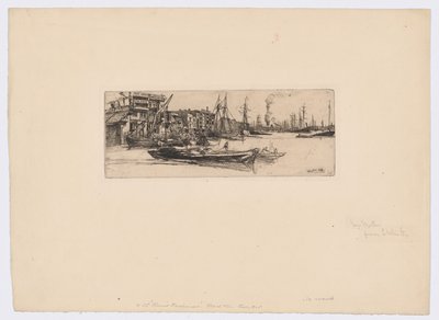 Thamesin varastot tekijältä James Abbott McNeill Whistler
