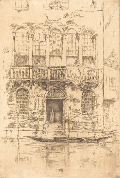 Parveke, 18791880. tekijältä James Abbott McNeill Whistler
