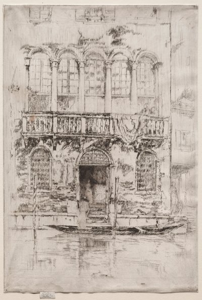 Parveke, 1886. tekijältä James Abbott McNeill Whistler