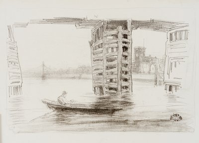The Broad Bridge, 1878. tekijältä James Abbott McNeill Whistler