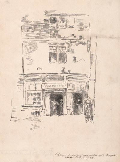 The Clockmakers, Paimpol, 1893. tekijältä James Abbott McNeill Whistler