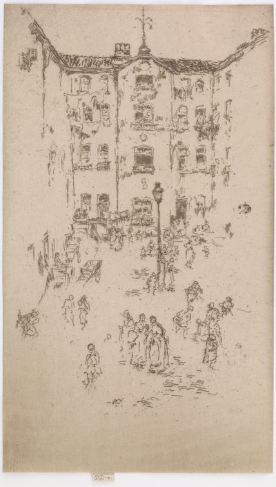 Piha, Bryssel, 1887. tekijältä James Abbott McNeill Whistler