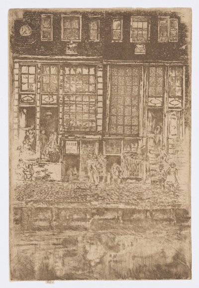 Kirjontaverho tekijältä James Abbott McNeill Whistler