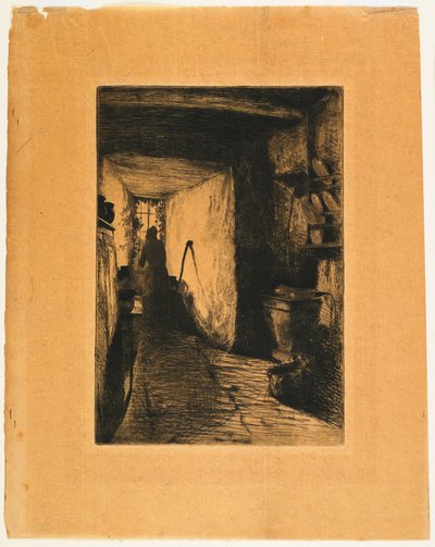 Die Küche, aus The French Set tekijältä James Abbott McNeill Whistler