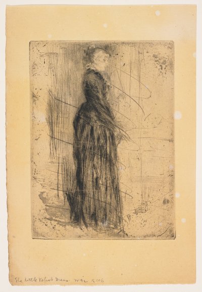 Das kleine Samtkleid tekijältä James Abbott McNeill Whistler