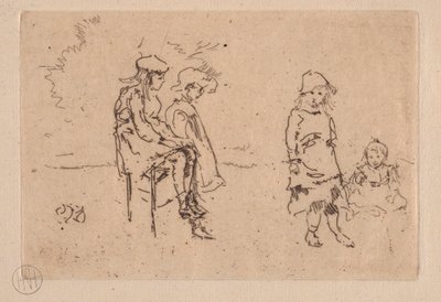 Menpes-lapset. tekijältä James Abbott McNeill Whistler