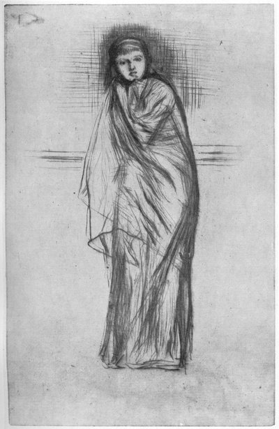 Malli lepää, 1800-luku 1904. tekijältä James Abbott McNeill Whistler