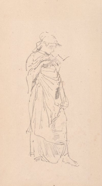Romaani - Lukeva tyttö, 1890. tekijältä James Abbott McNeill Whistler