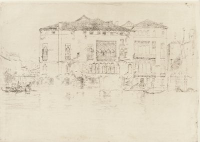 Palatsit, 1879-1880. tekijältä James Abbott McNeill Whistler