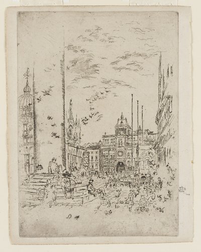 Piazzetta tekijältä James Abbott McNeill Whistler