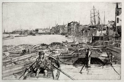 Allas, 1859. tekijältä James Abbott McNeill Whistler